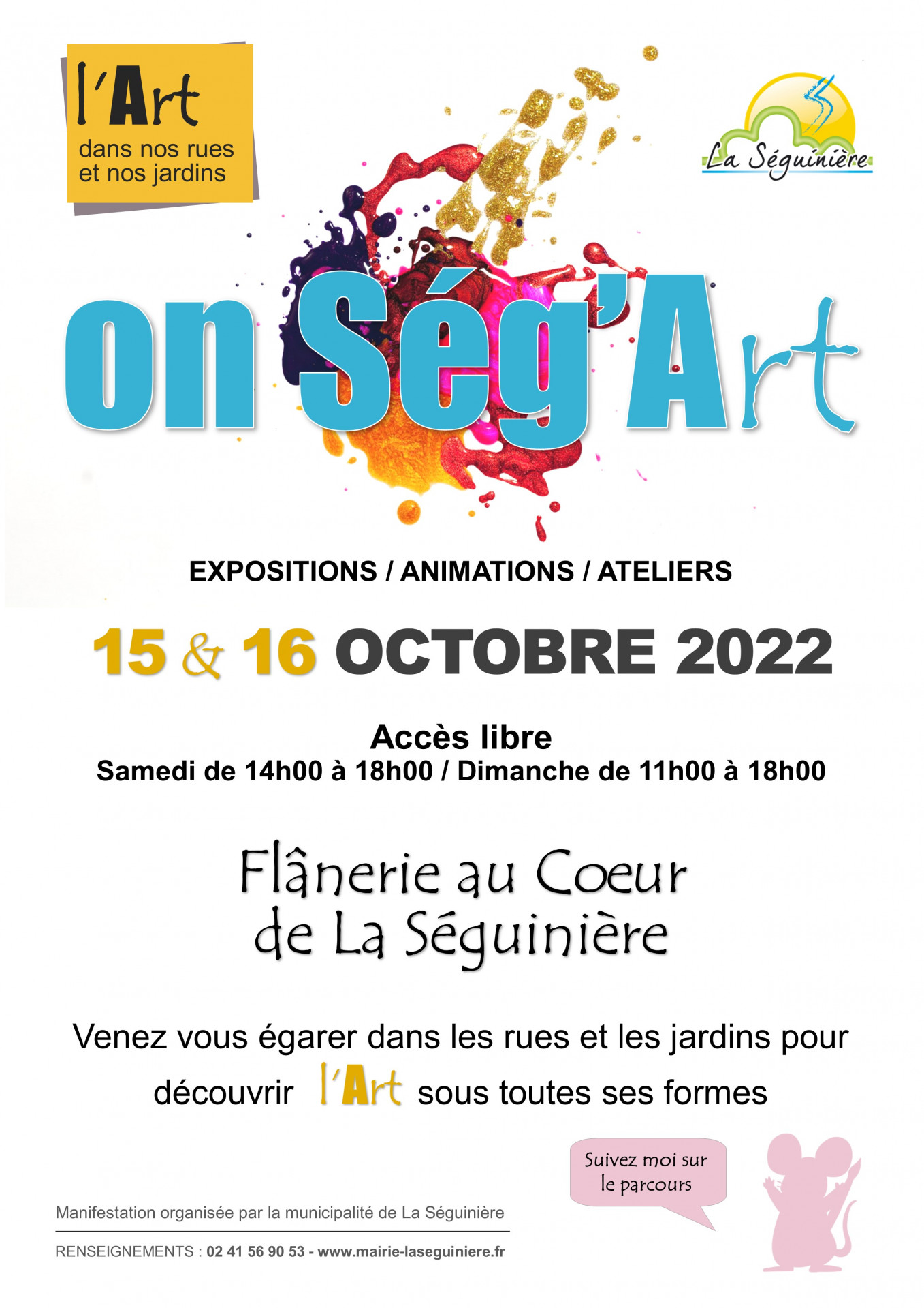 Agenda manifestation la séguinière expositions animations ateliers