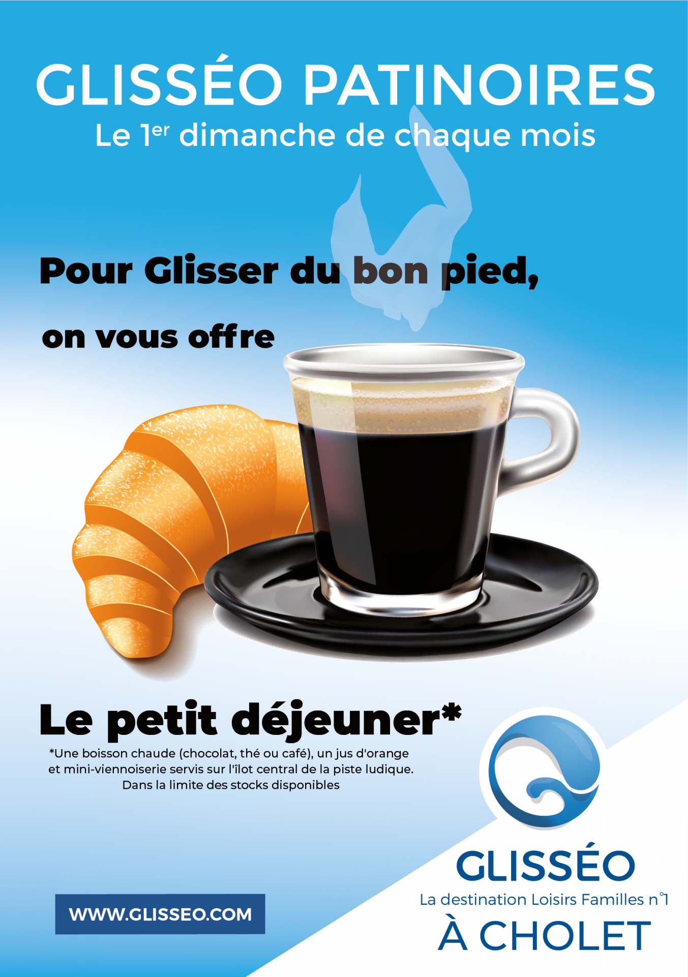 Petit déjeuner Glisséo