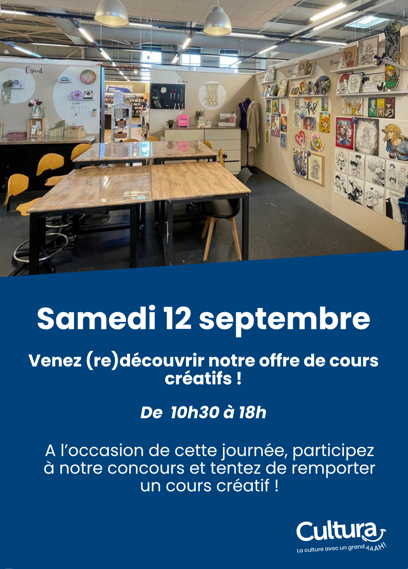 Portes Ouvertes - Atelier - © Cultura Cholet Portes Ouvertes - Atelier