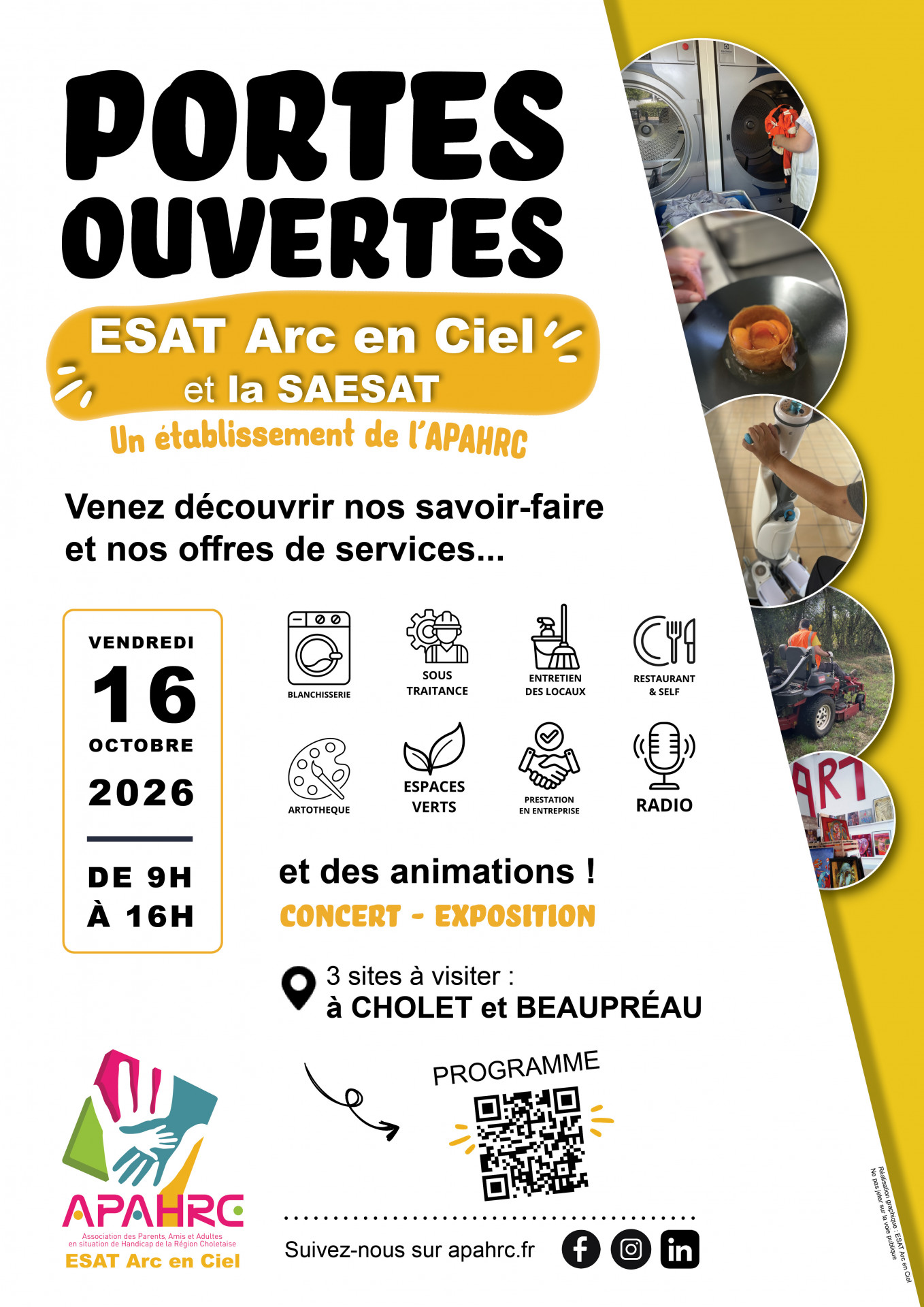 Portes ouvertes de l'ESAT Arc en Ciel - © ESAT ARC EN CIEL Portes ouvertes de l'ESAT Arc en Ciel