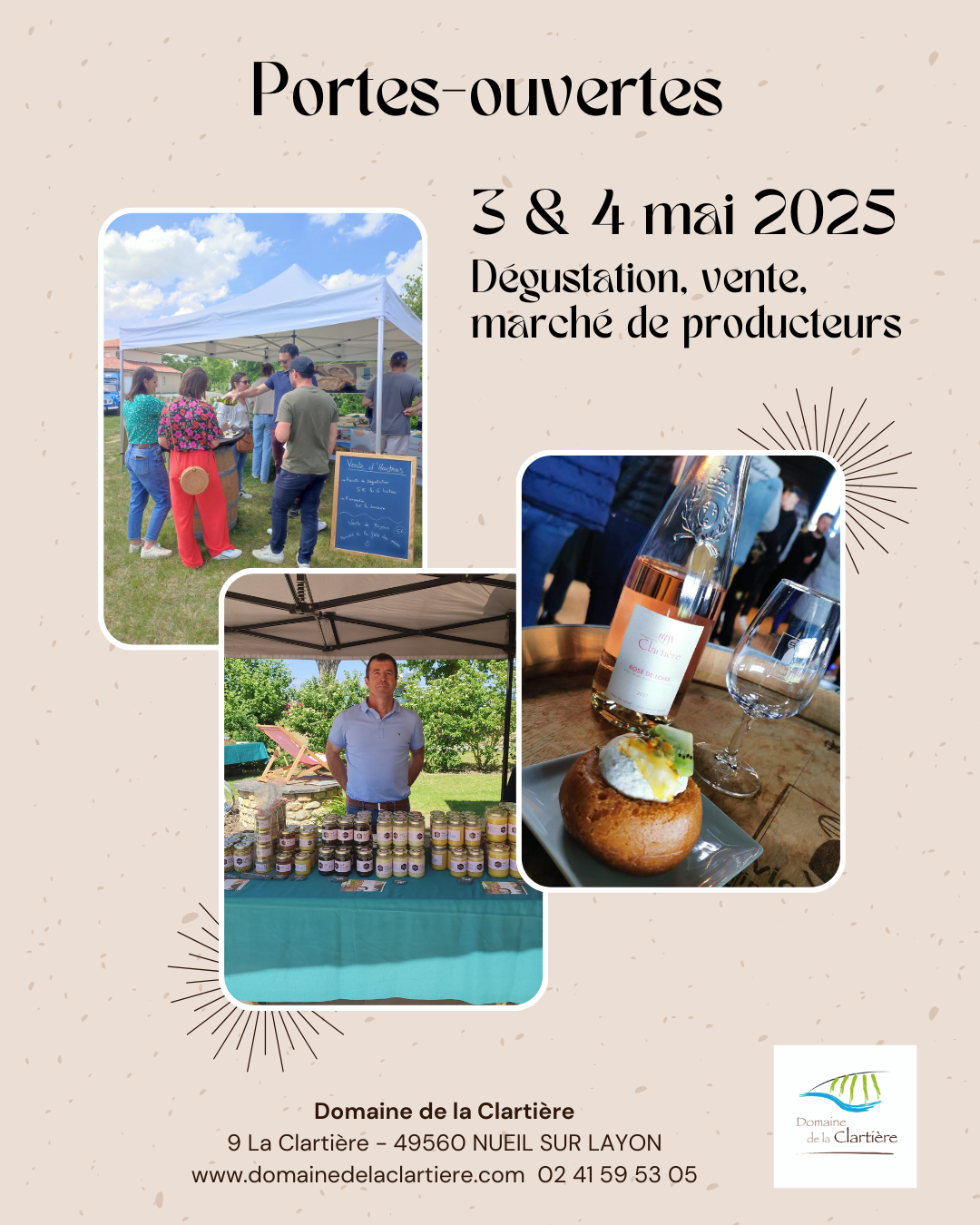 Portes Ouvertes Vin Vigne Vigneron Dégustation Balade 