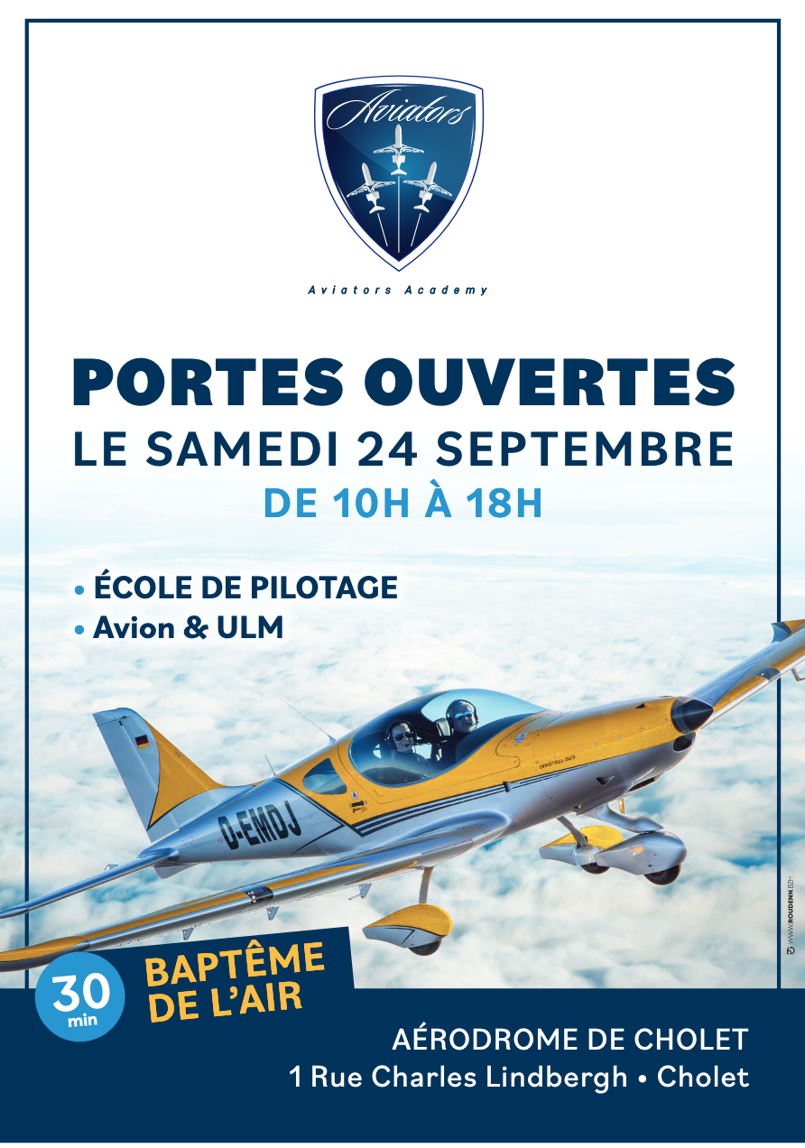 Portes ouvertes Ecole de pilotage Cholet