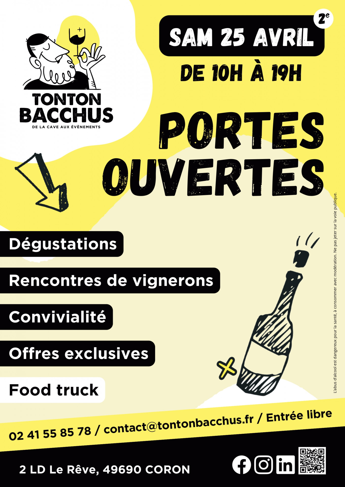 Portes Ouvertes Tonton Bacchus - © Tonton Bacchus Portes Ouvertes Tonton Bacchus
