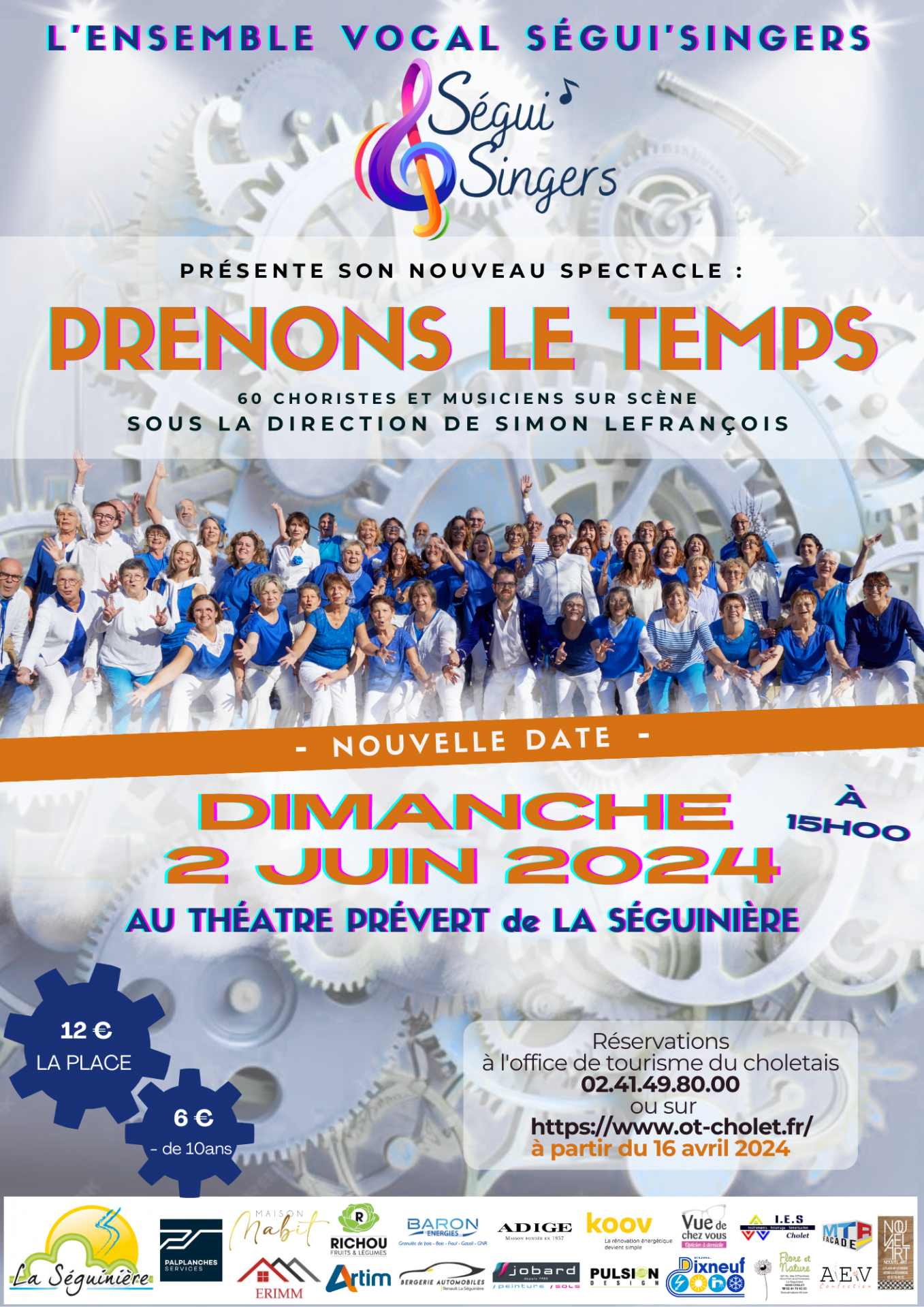 prenons le temps - segui singers