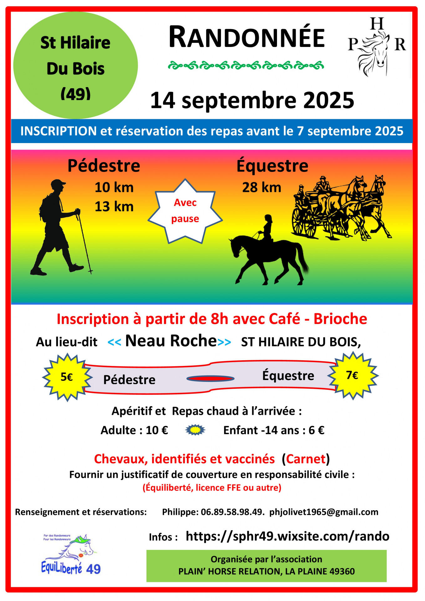 Randonnée Equestre et Pédestre