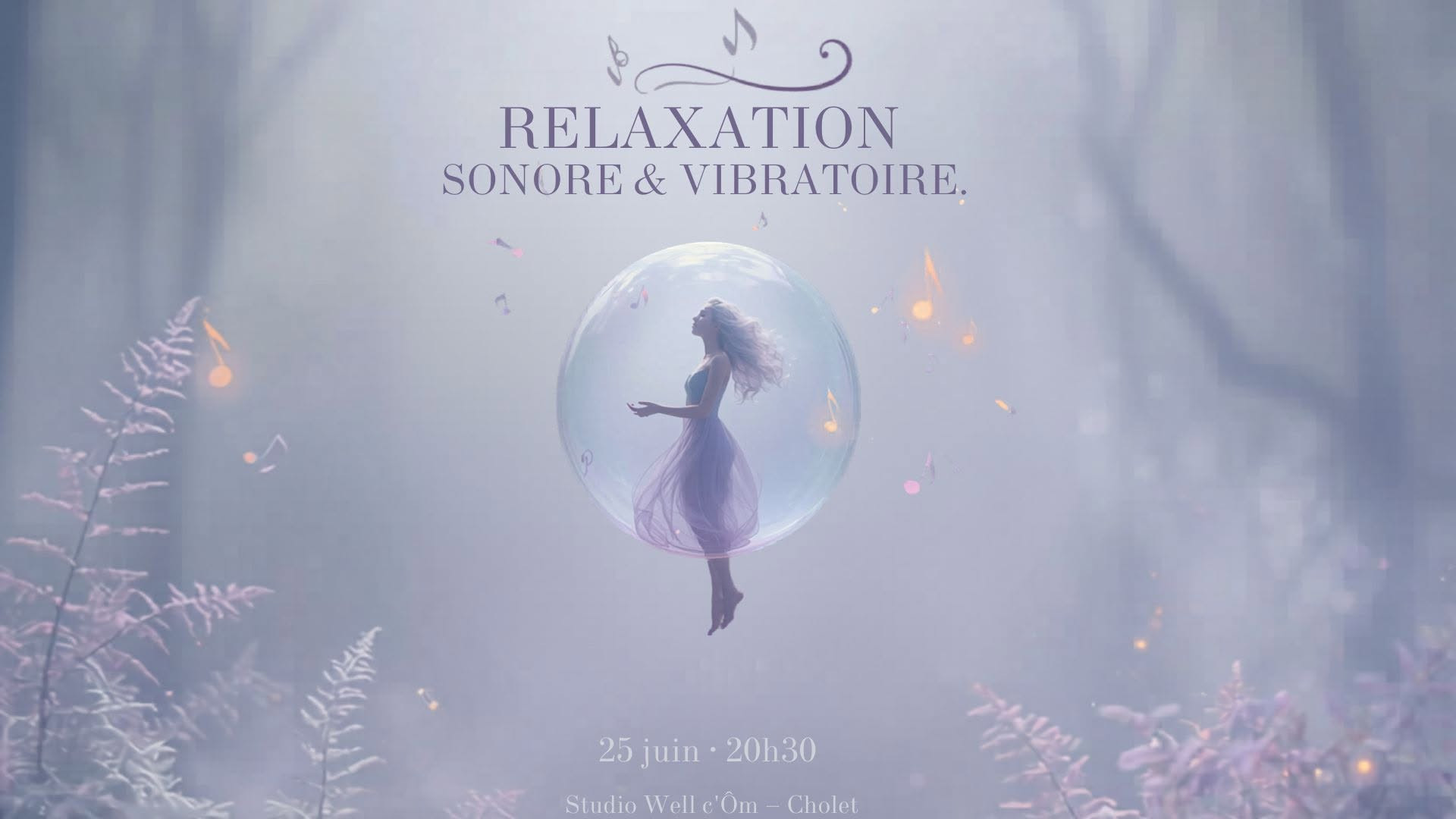 Relaxation sonore et vibratoire - © Kampana Abha Agenda manifestation Relaxation sonore et vibratoire Cholet