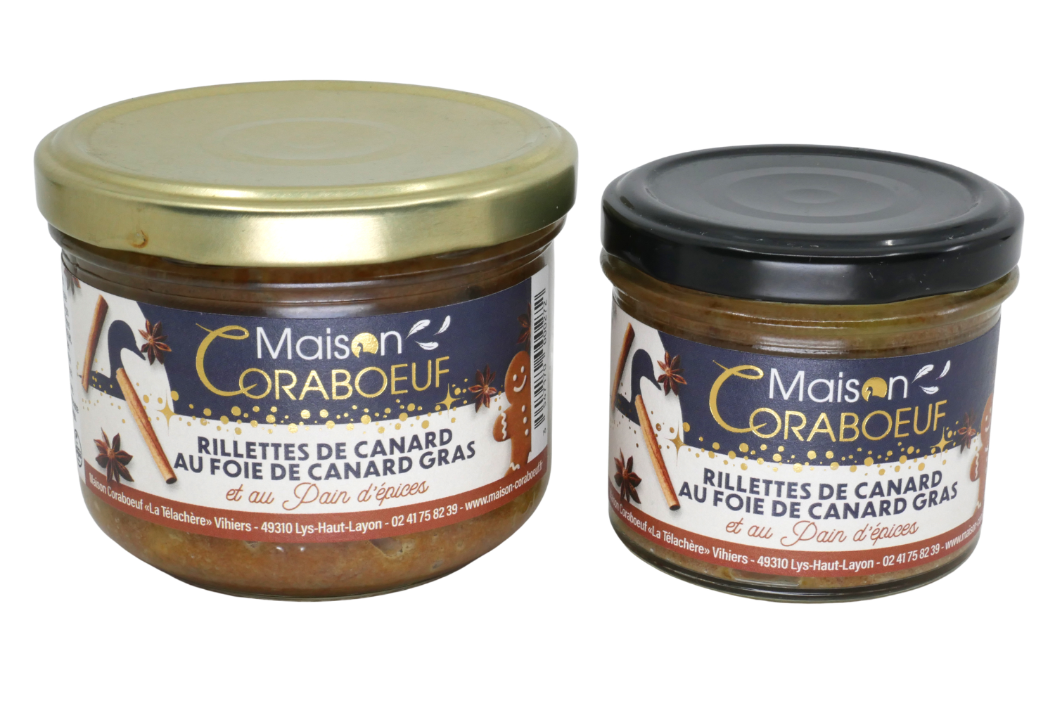 Rillette au foie gras et pain d'épices - © Rosalie LESUR Rillette au foie gras et pain d'épices
