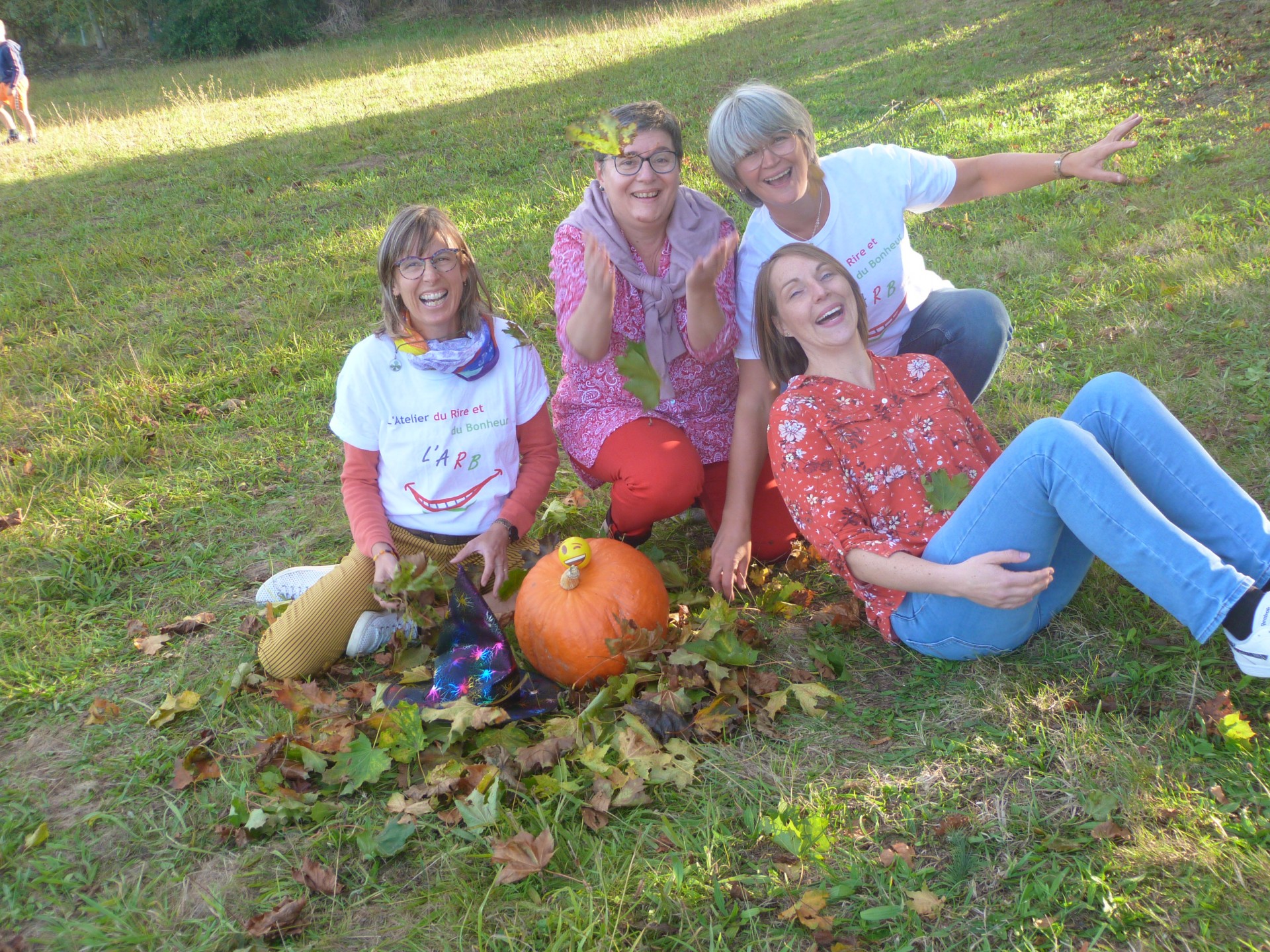 Rire en famille un matin d’automne pour réveiller vos 5 sens.