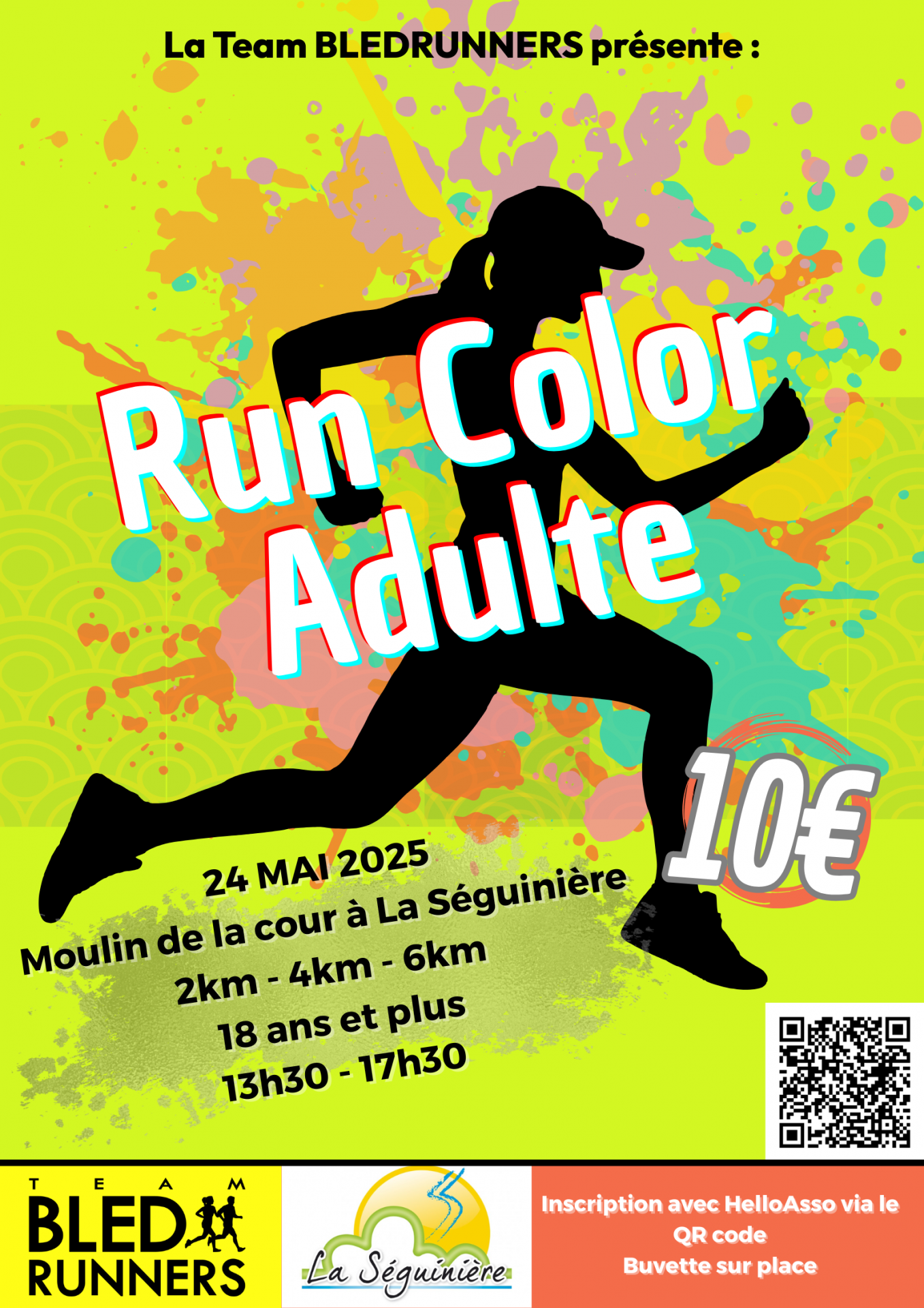 Run Color Adulte