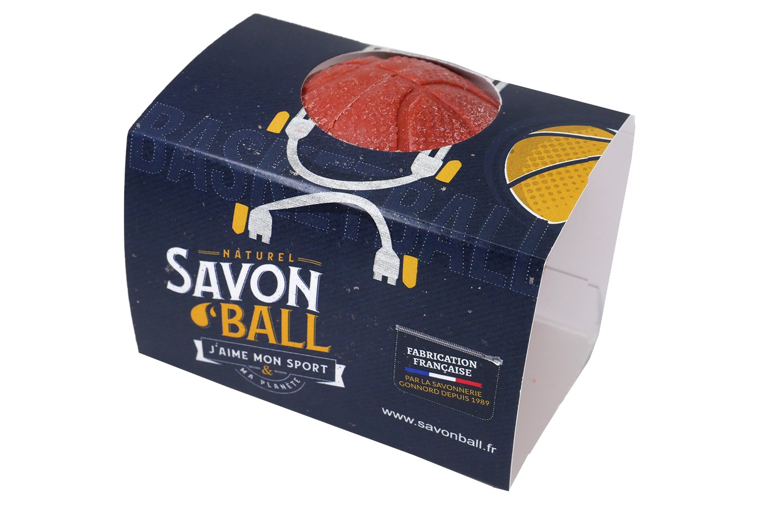 Savon Naturel Parfumé Agrumes - Ballon de basket