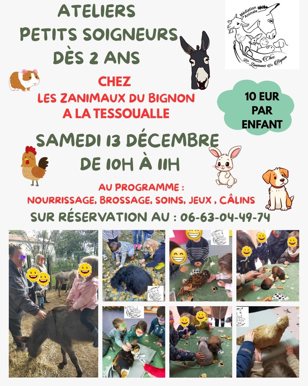 séance petits soigneurs du 13 décembre