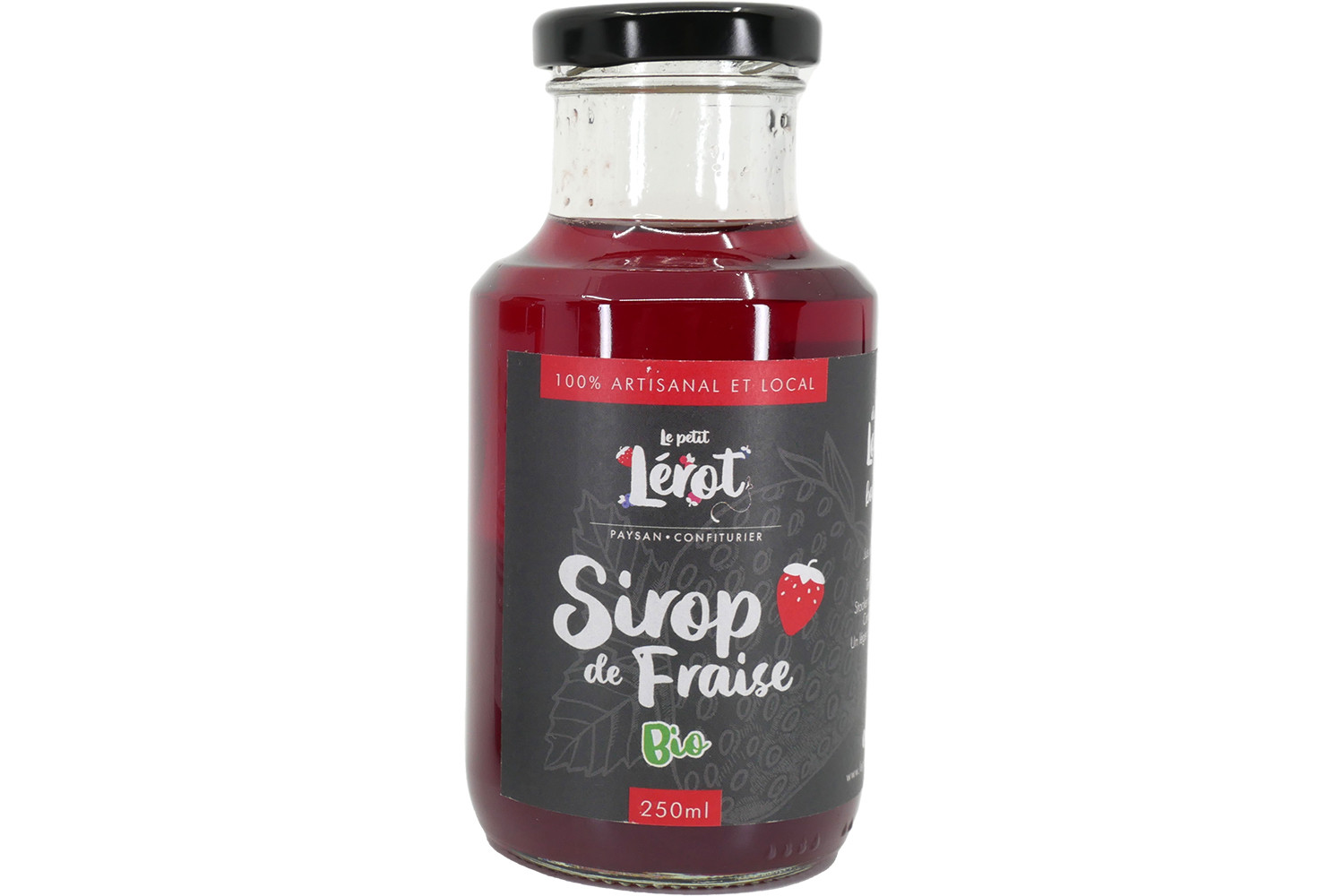 Sirop artisanal - Fraise