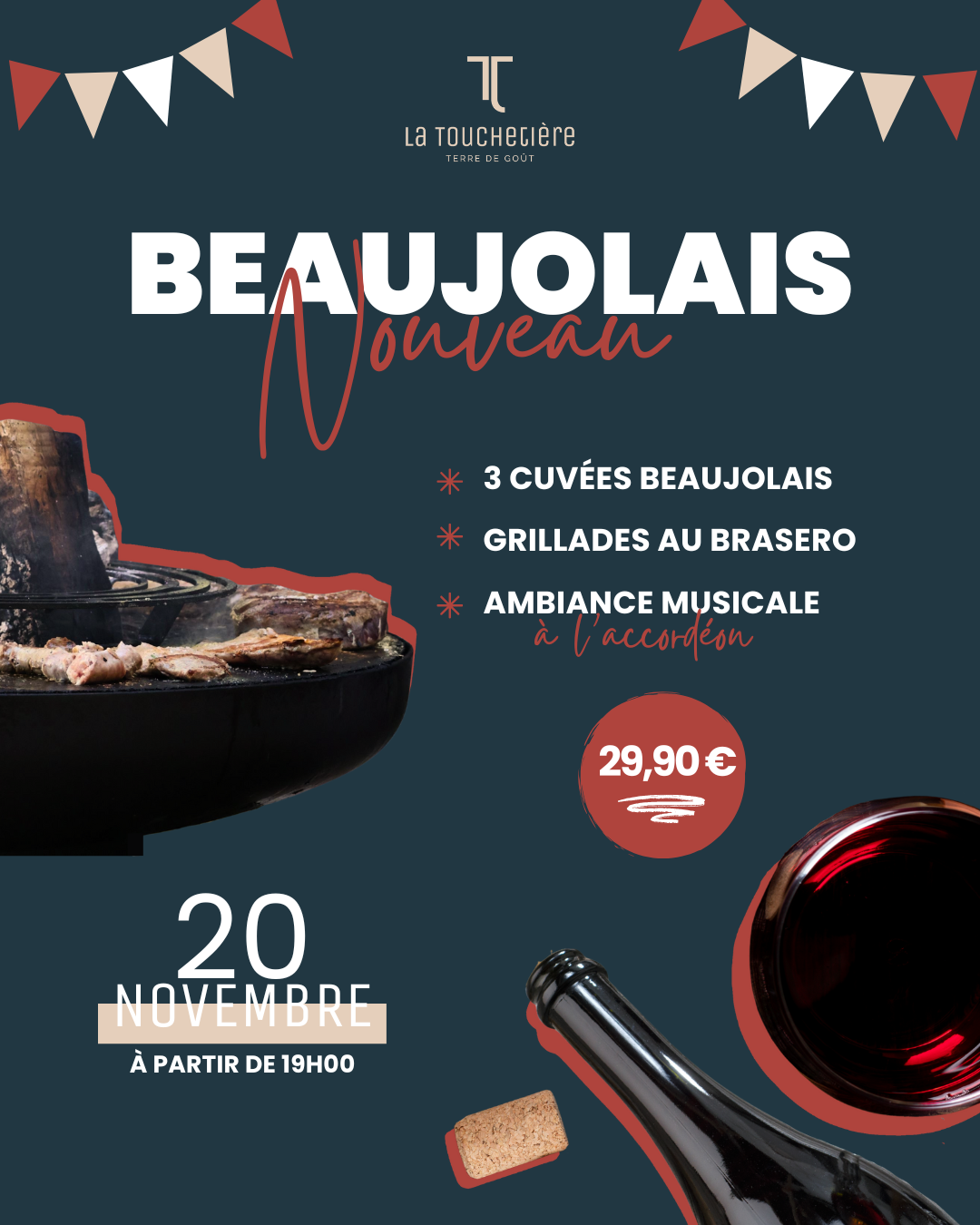 Soirée Beaujolais Nouveau - La Touchetière
