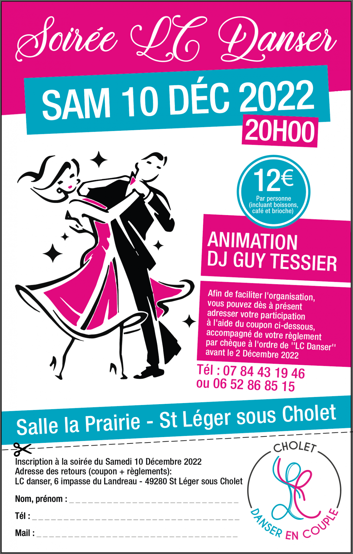 soirée dansante avec DJ GUY TESSIER - © LC Danser soirée dansante avec DJ GUY TESSIER