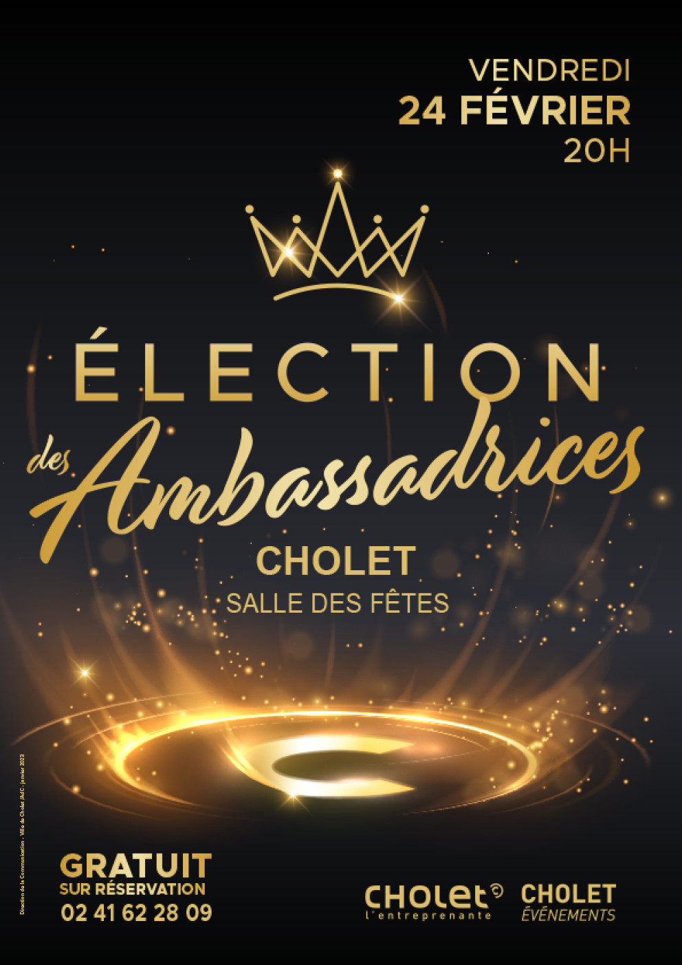 Soirée Election des Ambassadrices de Cholet