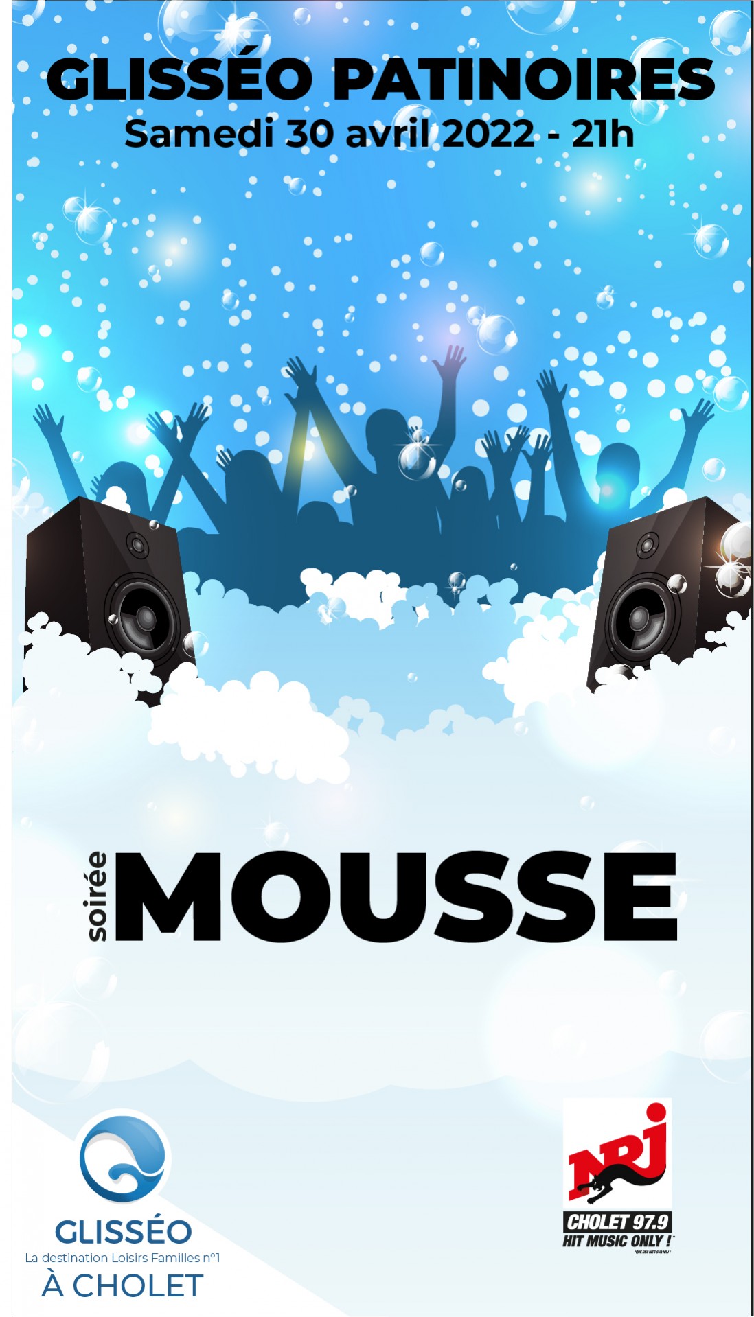 Soirée Mousse en patinoires