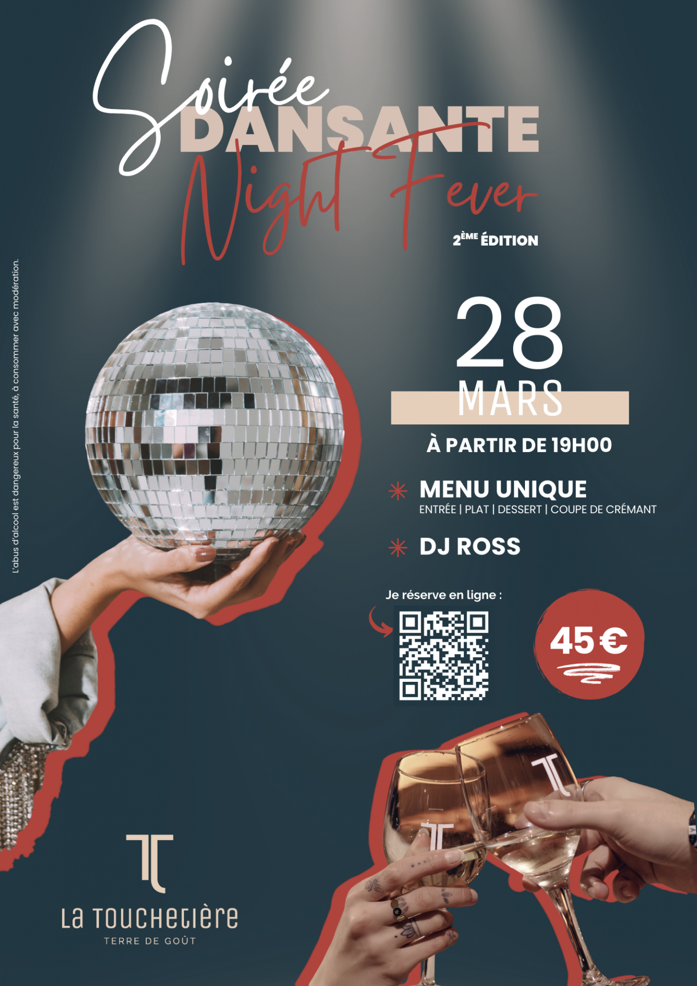 Soirée Night Fever - La Touchetière - © La Touchetière Soirée Night Fever - La Touchetière