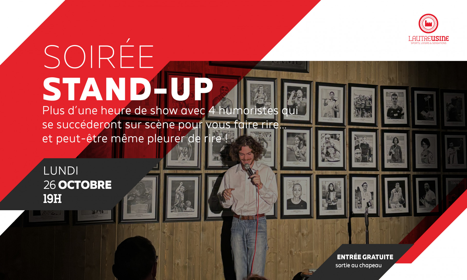 Soirée Stand-Up à l’Autre Usine ! Soirée Stand-Up à l’Autre Usine !