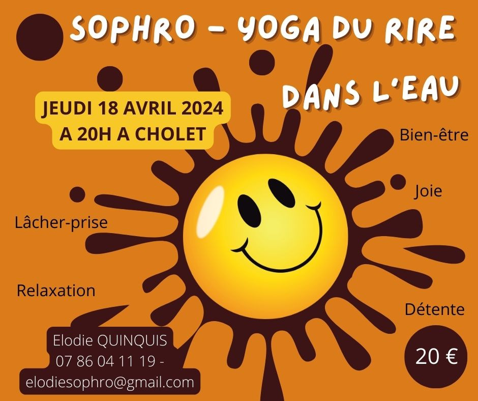Sophrologie et yoga du rire dans l'eau
