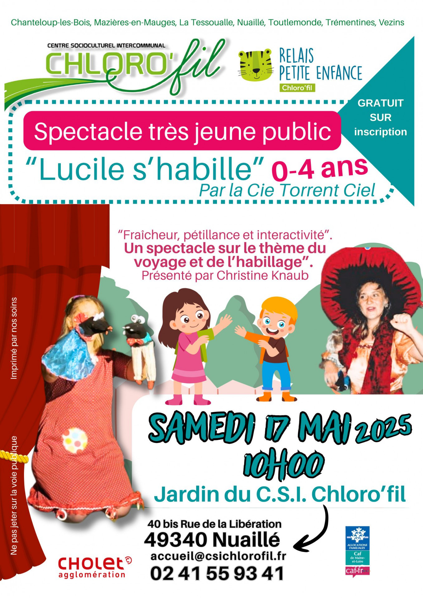 Spectacle 0-4 ans 