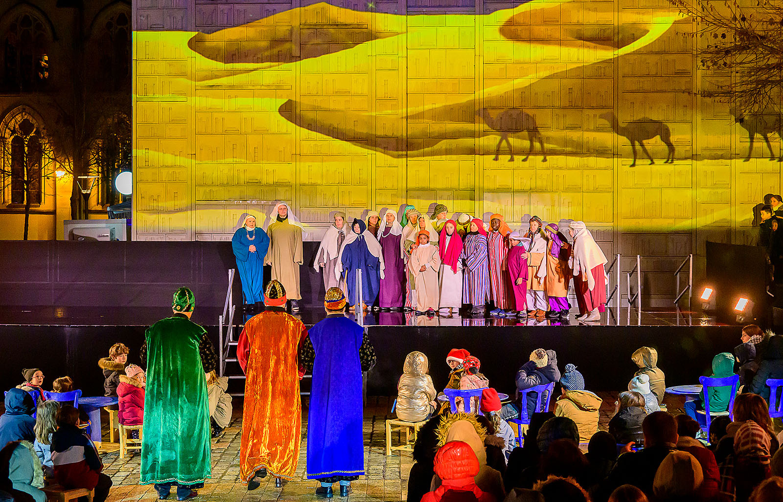 spectacle de la crèche vivante cholet