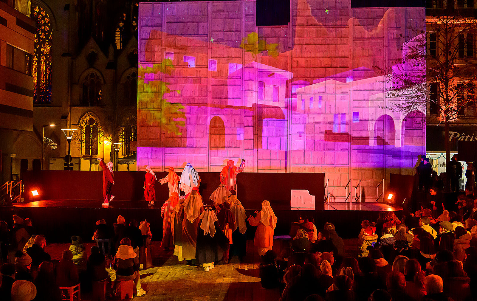 spectacle de la crèche vivante cholet