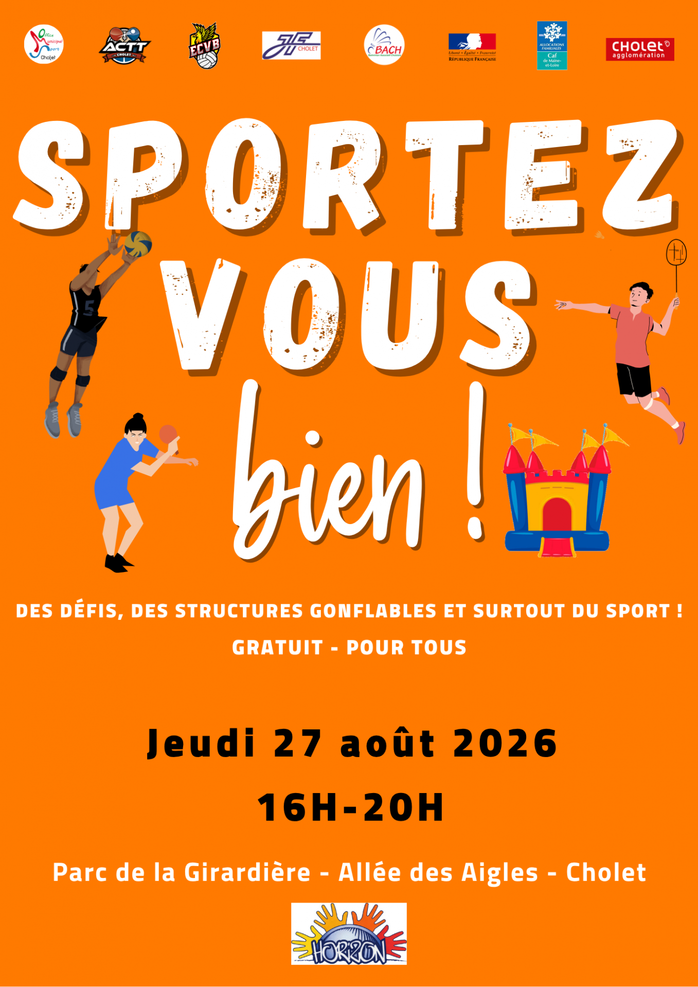 Sportez-vous bien !