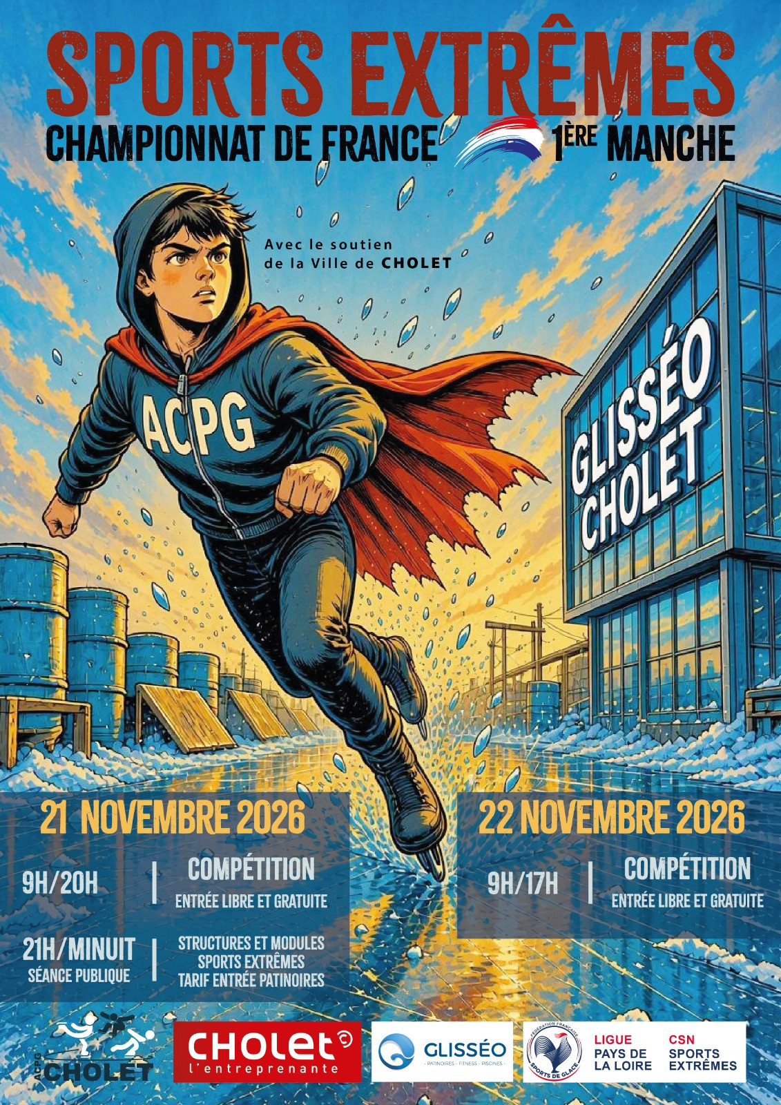 Sports extrêmes Championnat de France (49) CHOLET