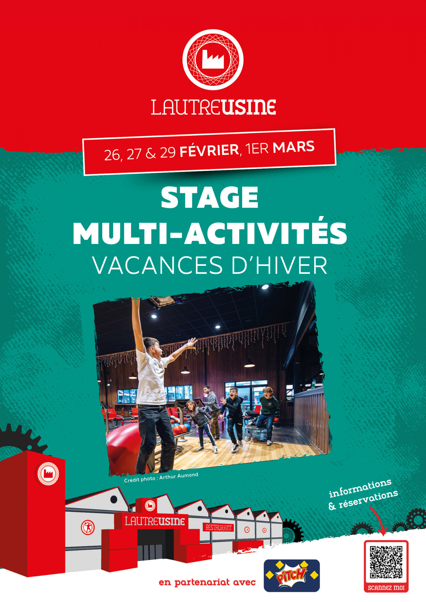 Stage multi-activités à l'Autre Usine