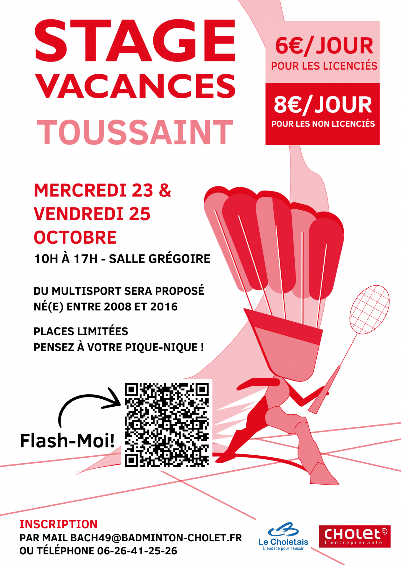 stage-vacances-toussaint-badminton-multisport-cholet-49