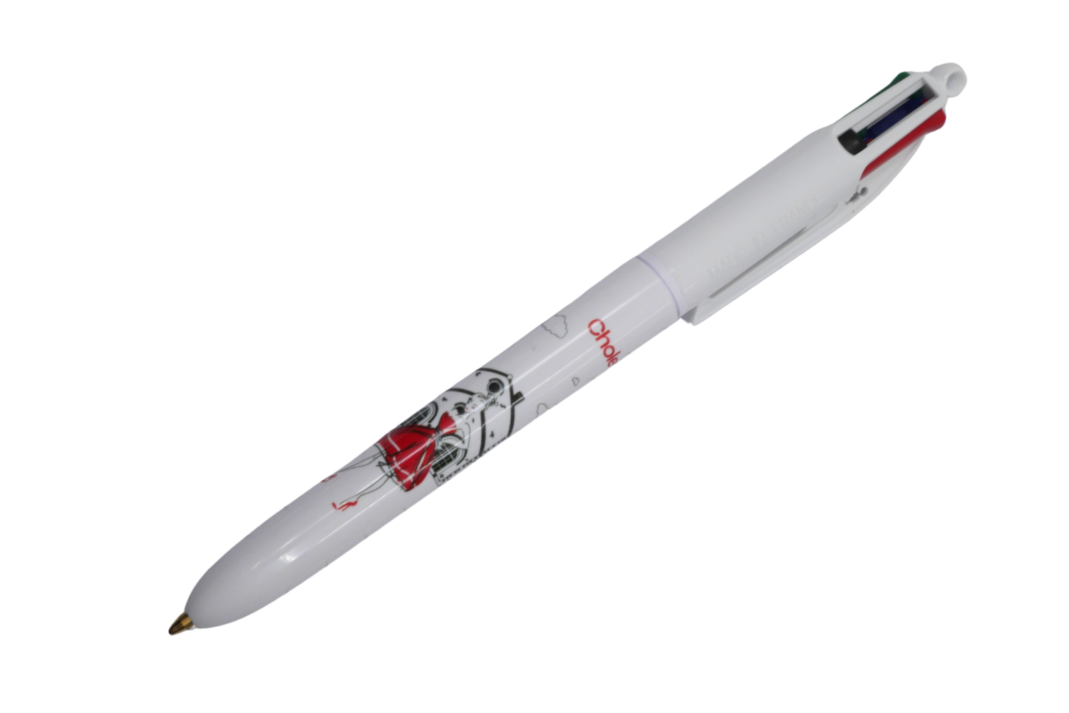 Stylo BIC - 4 couleurs - Cholet - Textile et Mode