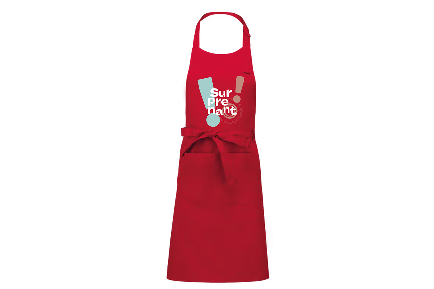 Tablier sommelier - Surprenant - Rouge