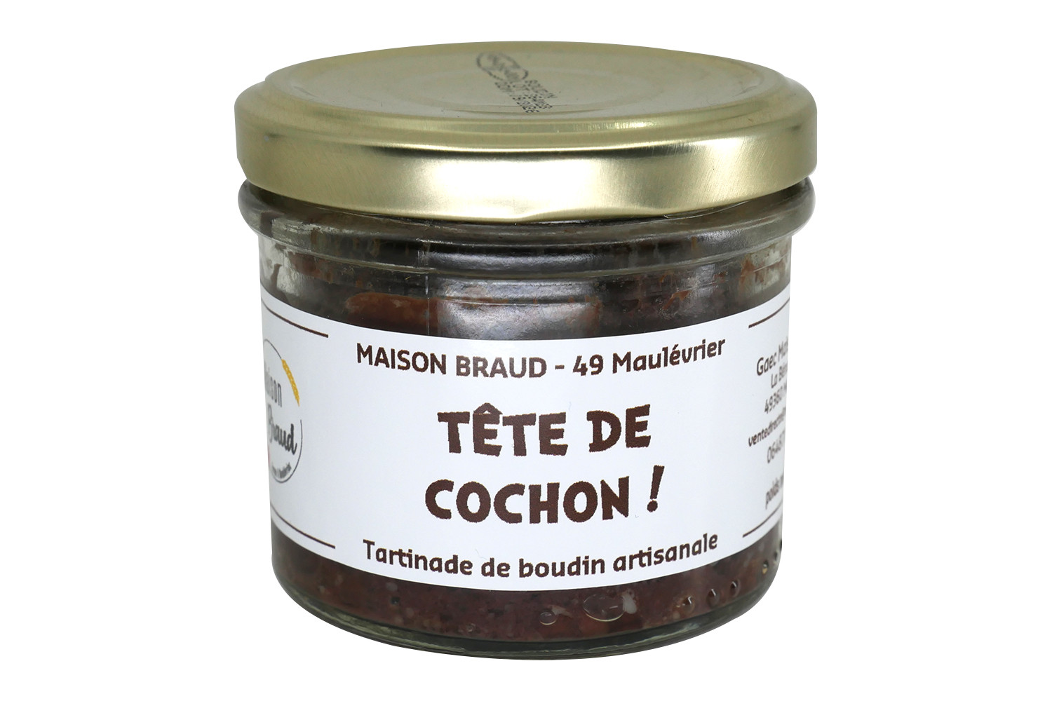 Tartinade de Boudin - Tête de Cochon