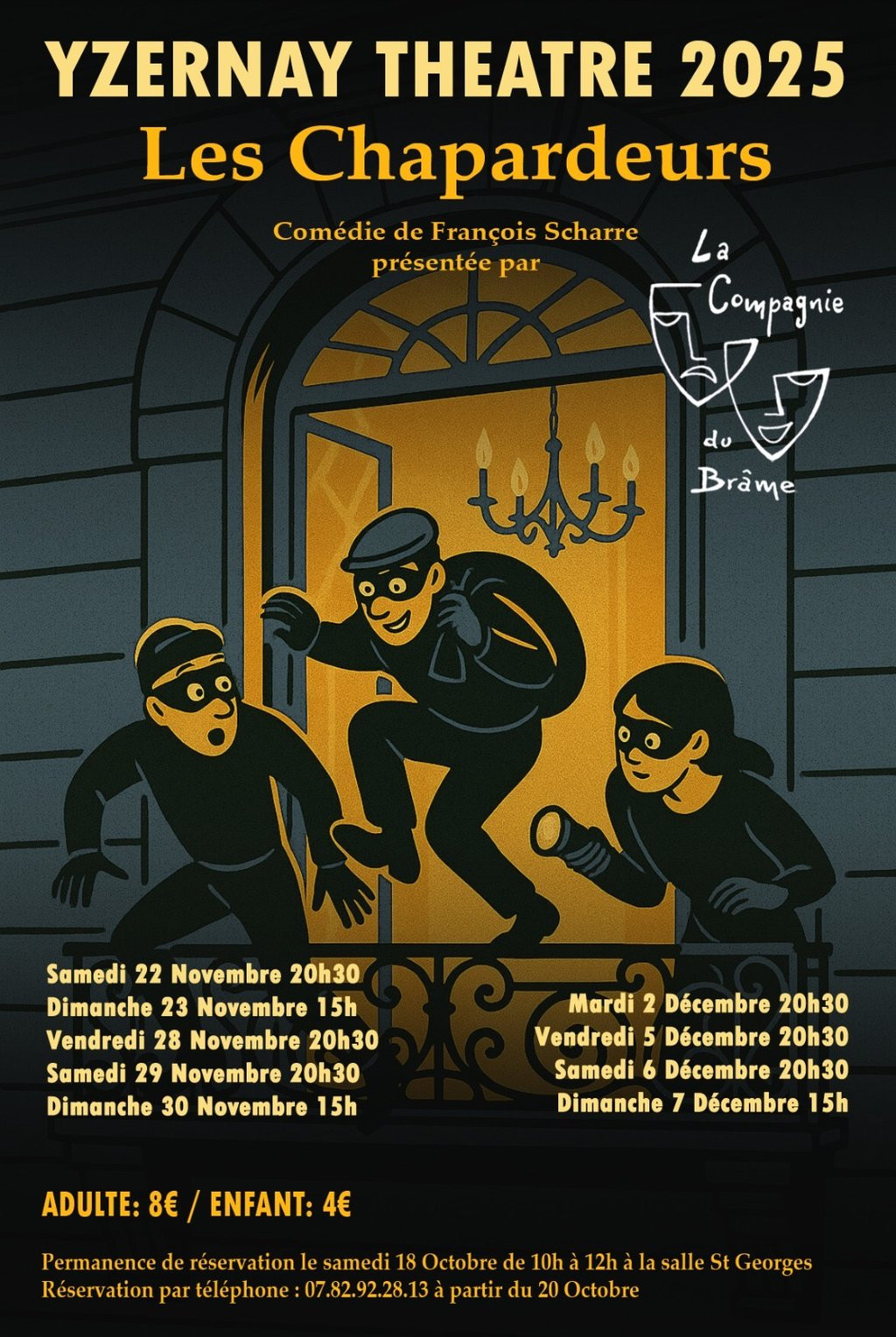 Théâtre : les Chapardeurs à Yzernay Théâtre : les Chapardeurs à Yzernay