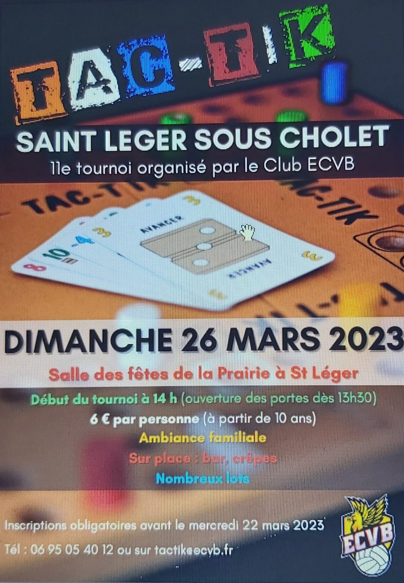 Tournoi Tac Tik - Entente Choletaise Volley Ball