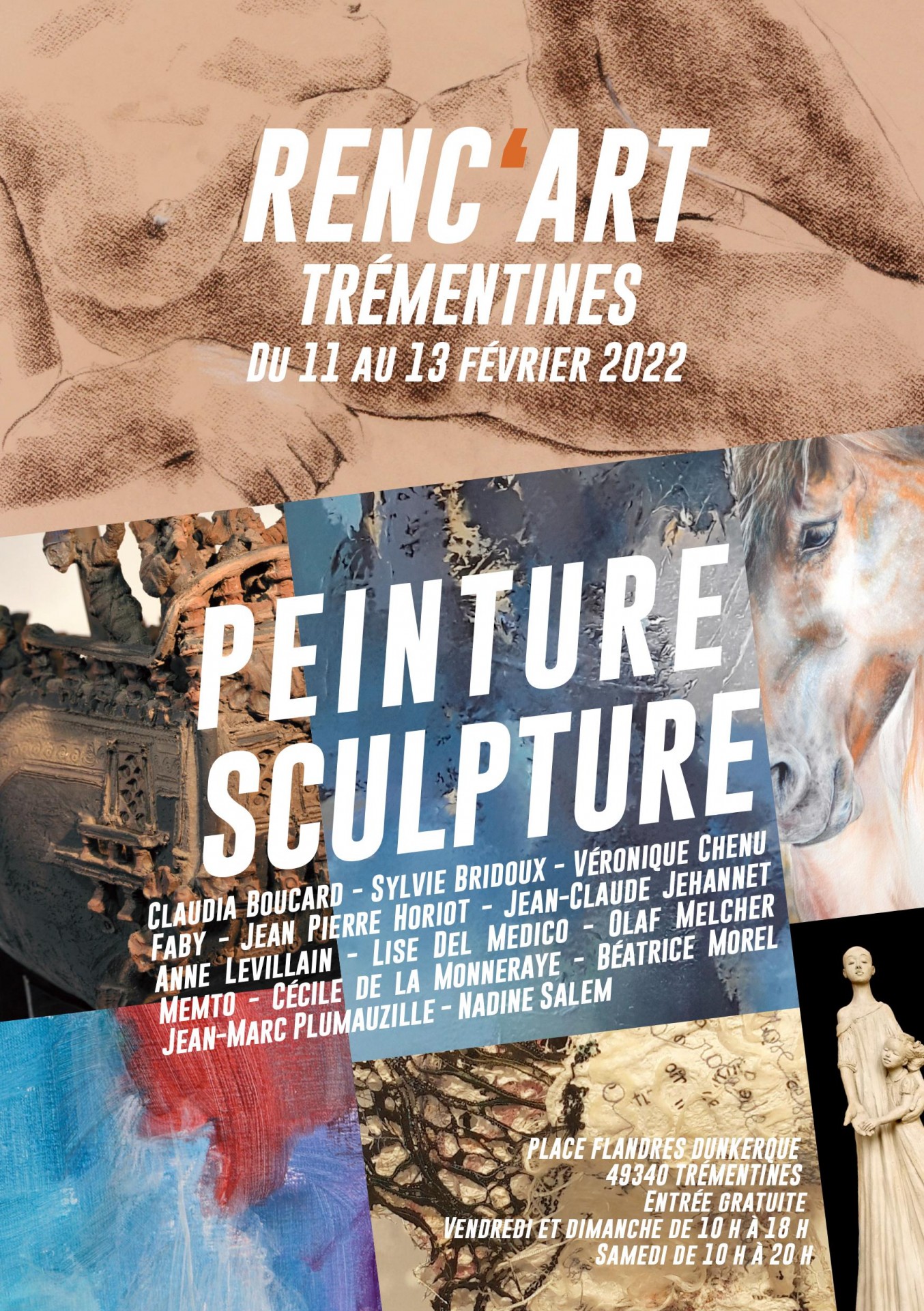 Trémentines salon Renc'Art 2022