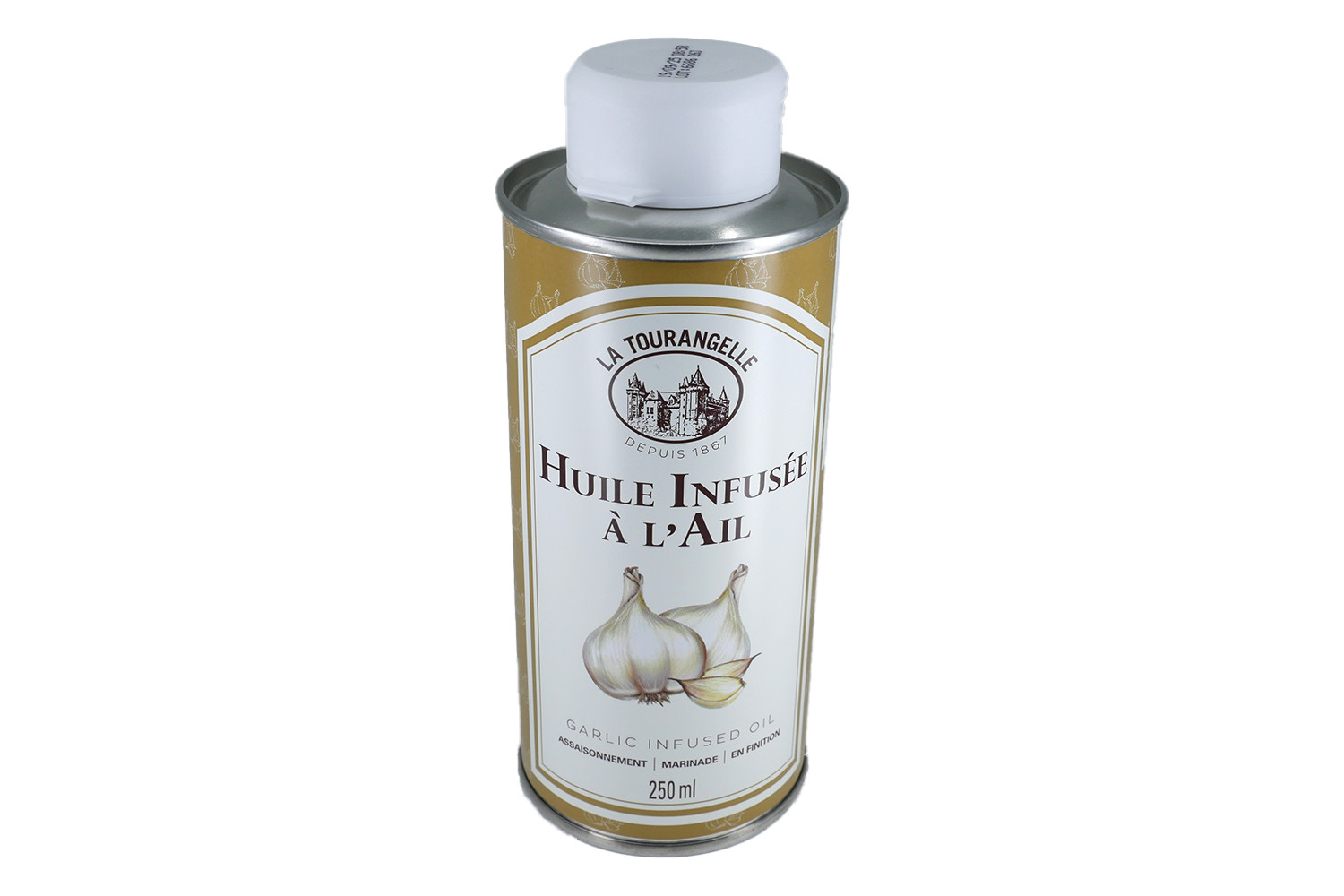 Trio Huiles Infusées - Ail - Basilic - Thym Romarin