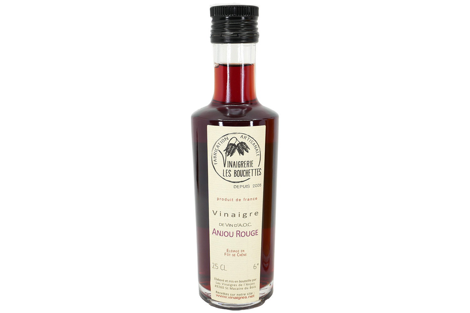  Vinaigre de vin d'AOC Anjou Rouge
