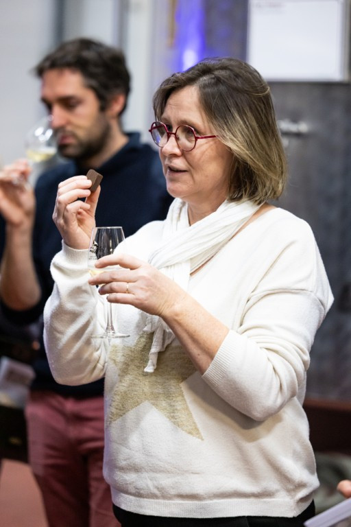 Visite Guidée Vins et Chocolats au Domaine Famille DENIS - © OHE_WilliamJEZEQUEL Visite Guidée Vin Chocolat Dégustation Vignoble Haut-Layon