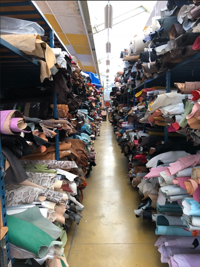 Visite de l'entreprise Brongniart Cuir