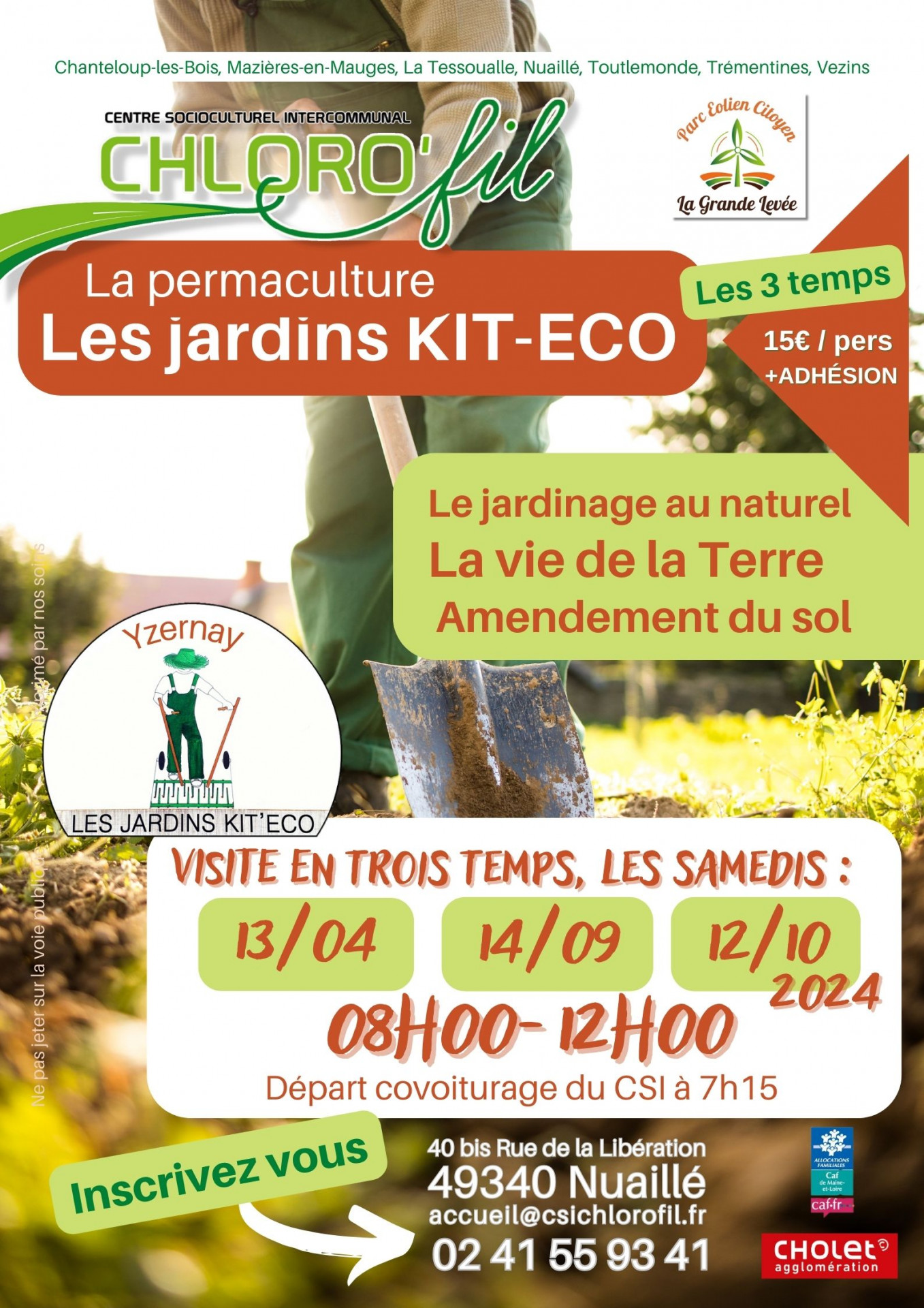 Visite Permaculture Kit-éco en trois temps