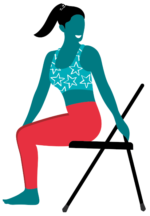 Yoga sur Chaise