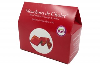 Coffret 100 gr de chocolats - Mouchoir de Cholet®