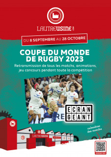 Coupe du Monde de Rugby sur écran géant