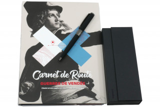 Ensemble Luxe Carnet de Route Guerre de Vendée et stylo noir