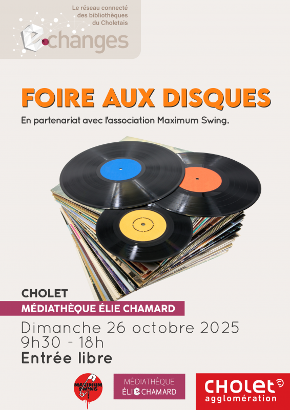 foire aux disques médiathèque cholet