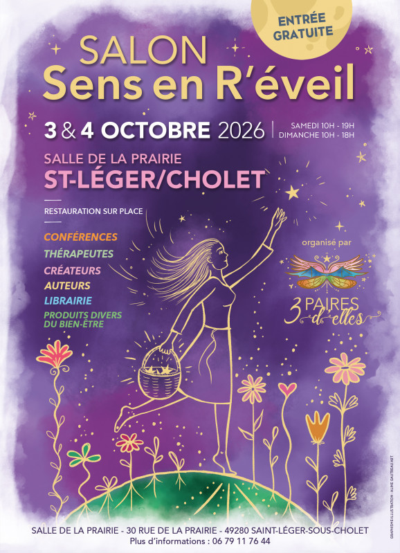 Salon Sens en R'Eveil - © 3 Paires d'Elles Salon Sens en R'Eveil st léger sous cholet