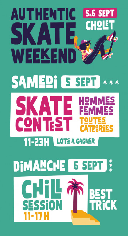 authentic skate week end - © Camouflage street Crew authentic skate week end cholet
