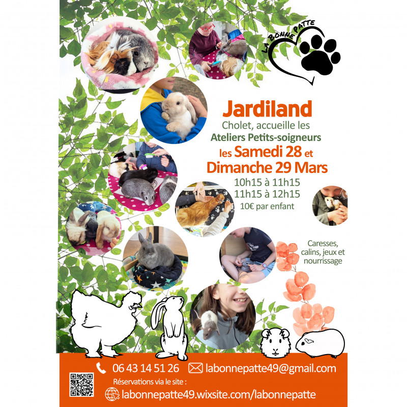 atelier petit soigneur jardiland cholet