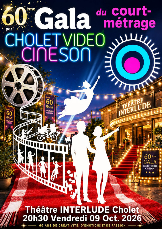 60ème Gala du court métrage de CHOLET VIDEO CINE SON